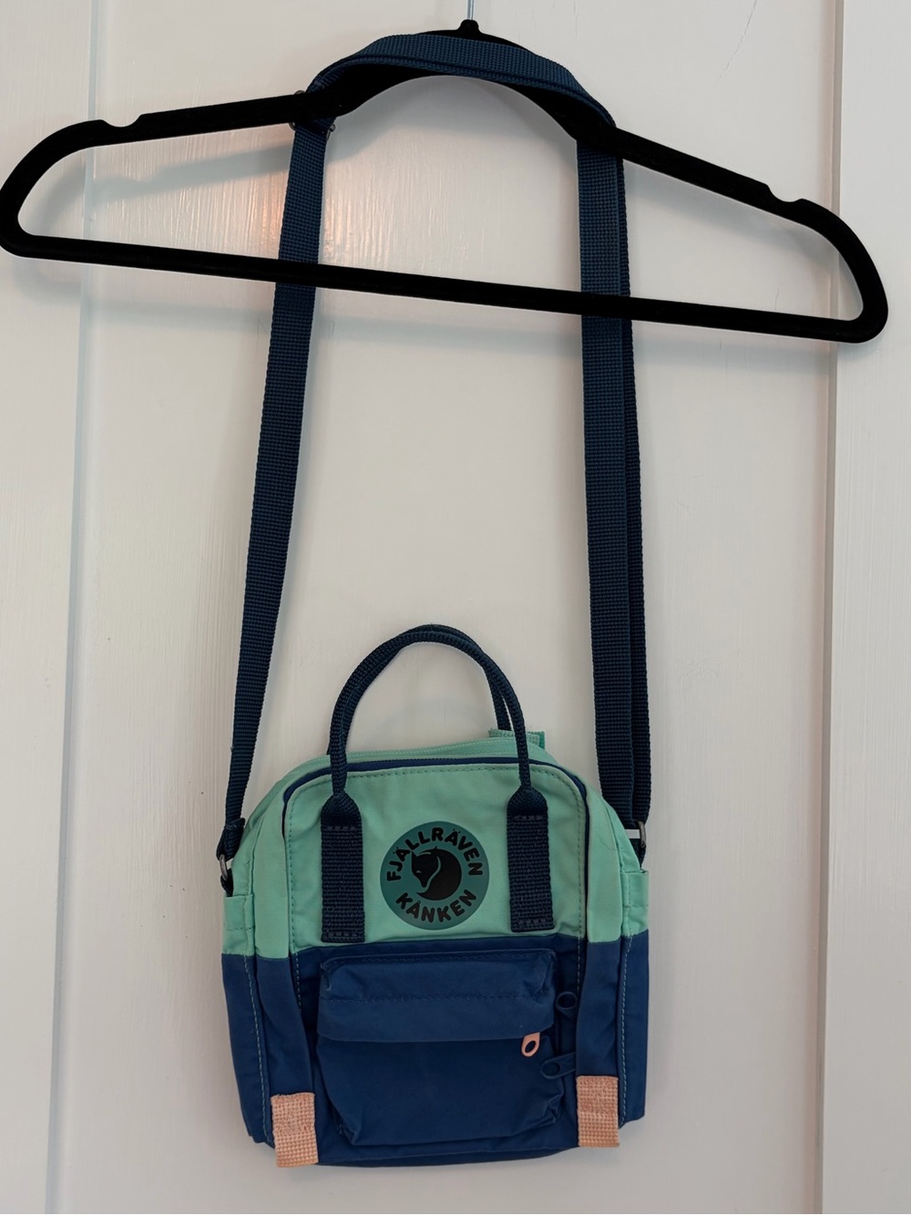 Fjallraven Kanken Sling Shoulder Bag Blue and Turquoise (OS)